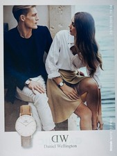 DANIEL WELLINGTON vintage watch Print Ad !! " Good Watch "
