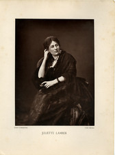 Juliette Lamber Vintage print, Galerie Contemporaine Photoglyptie  20x25  