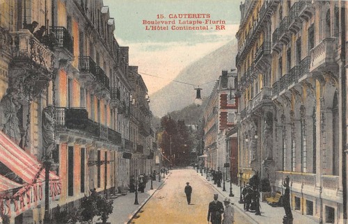 Cpa cauterets boulevard - cpa,