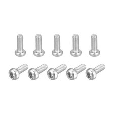 M3x8mm Torx Sécurité Vis 20pcs Inox Acier Cylindrique Tête Attaches Boulons