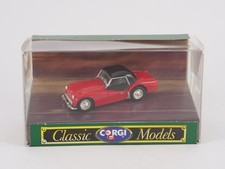 Gorgi 1/43 D736 Triumph TR3A Hard Top