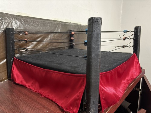 Mattel custom pro wrestling - pro,