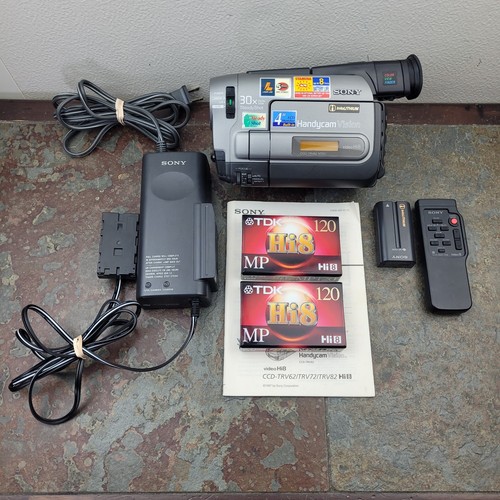 Sony ccd trv82 8mm hi8 - ccd-trv82,