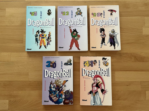 Lot dragon ball pastel glenat - lot, (glenat