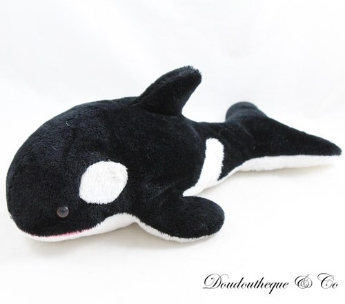 Peluche orque marineland - marineland, noir
