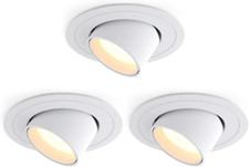 Spot LED Encastrable, LED Spot Encastré Extra Plat 230V 7W Blanc Chaud CRI90 Spo