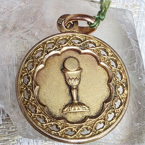 Ancienne médaille communion - médaille,