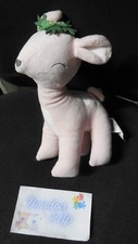 doudou peluche biche faon rose