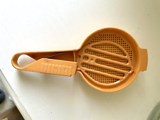 Tamis Saupoudreuse Vintage Tupperware Orange TBE
