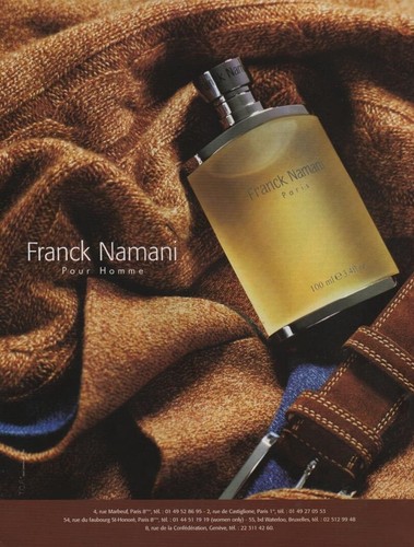 Publicité papier parfum - publicité,