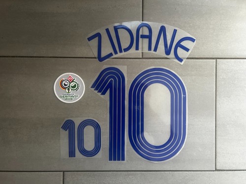 Flocage zidane maillot - flocage,