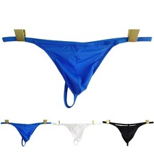 String sexy homme en soie