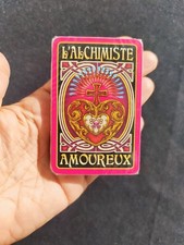 Jeu divinatoire rare L Alchimiste Amoureux 22 cartes neuf sous blister tarot