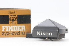 BOITE [inutilisée] Nikon DE-1 Eye Level Noir Prism Finder pour F2 du JAPON
