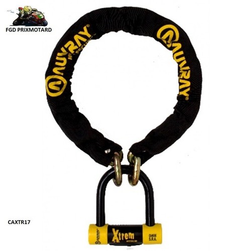 Antivol chaine moto - +, bloque