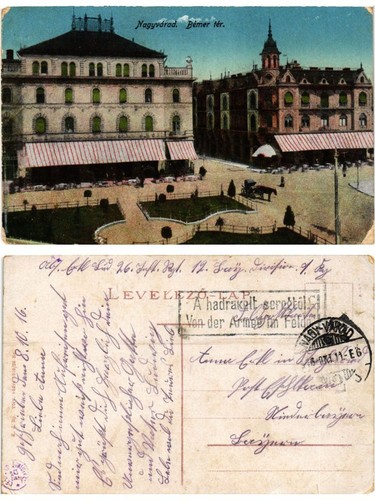 Cpa nagyvárad bémer - nagyvÁrad, tér
