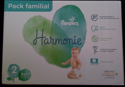 Couches pampers harmonie - pampers,