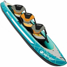 Sevylor Kayak Gonflable Alameda 3 Places Canoë Bateau Touring Set