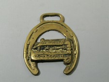   ANCIENNE DECORATION DE HARNAIS POUR CHEVAL, laiton, Angleterre, horse brass