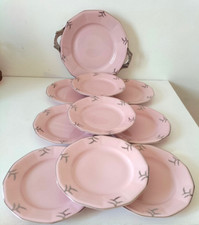 service porcelaine rose Hass &