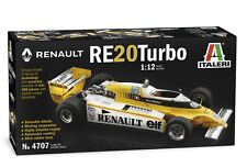 Renault RE 20 Turbo Formule 1 1:12 Kit De Modèle En Plastique ITALERI