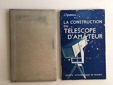 J. TEXEREAU la construction du télescope d'amateur Société astronomique 1951