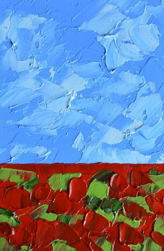 Oeuvre originale champ - oeuvre, de