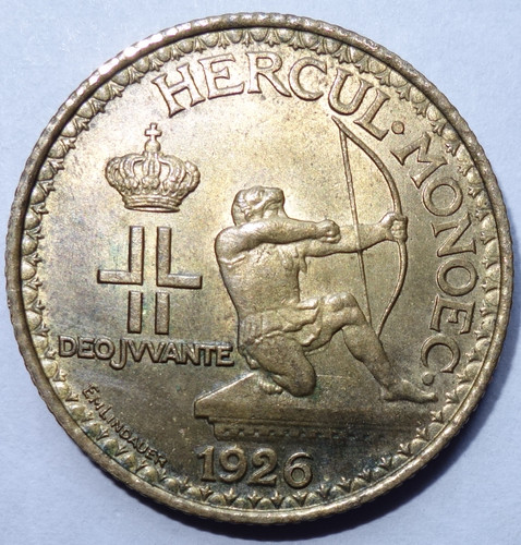 Monaco franc louis ii - 1,