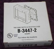 Bowers B-3447-2 2 gang switch