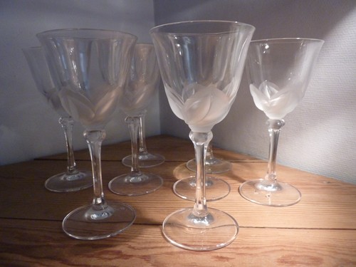 Série verres à vin - de, 8