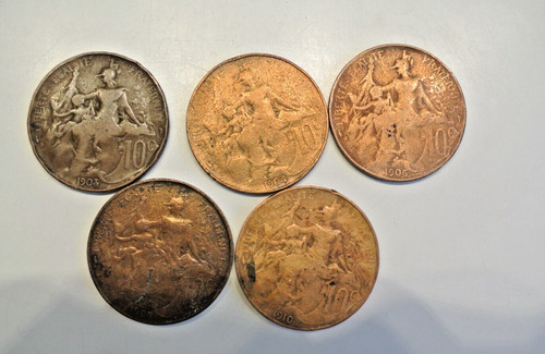 Centimes dupuis lots 5 - centimes,