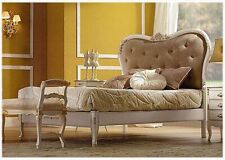 Lit Petit Lit Double Récipient Baroque Cuir Éco Ou Velours Toute Couleur Leg