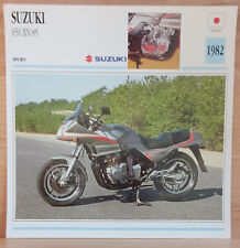 Carte moto SUZUKI 650 XN 85 collection Atlas motorbike