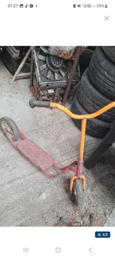 Trottinette manuelle roues - manuelle,
