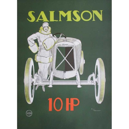 Affiche salmson 10 - affiche,