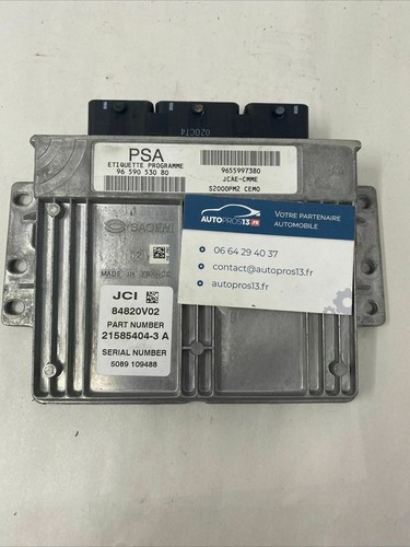Calculateur moteur psa a - de,