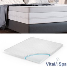 VitaliSpa Surmatelas mousse confort 180 cm x 200 cm épaisseur 6 cm