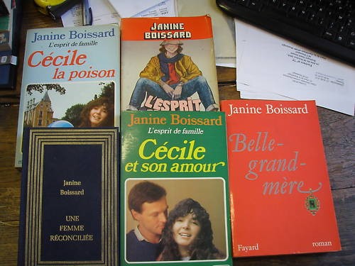 Lot livres de janine - livres,