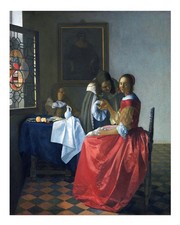 Affiche d'art mural Vermeer -