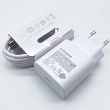 Samsung Chargeur Super Rapide USB C  vers USB C Adaptateur + câble 25 W