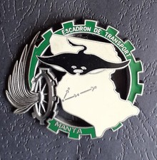 INSIGNE OPEX . TCHAD . ESCADRON DE TRANSPORT . MANTA .