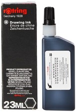 Rotring Encre Noir 23ml pour