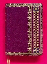 Livre miniature - Imitation de Jésus-Christ -1890- Reliure à dentelles