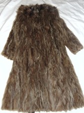 Women real fur coat - women's,