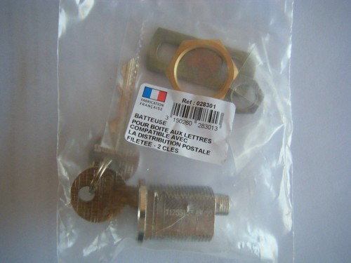 Barillet batteuse pour serrure