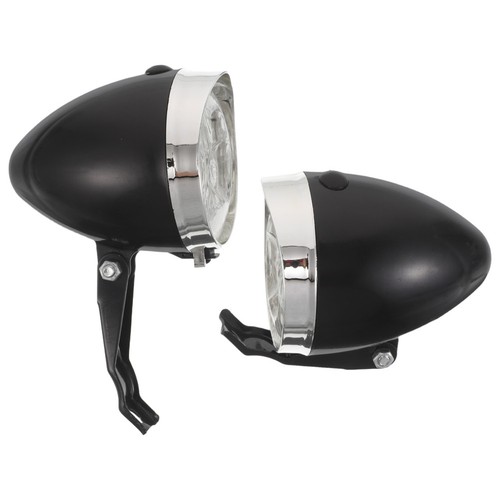 Pcs phares vélo rétro - 2, de