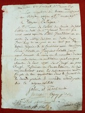 Lettre Autographe Recrutement