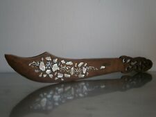 Sabre Bois Exotique Marqueté