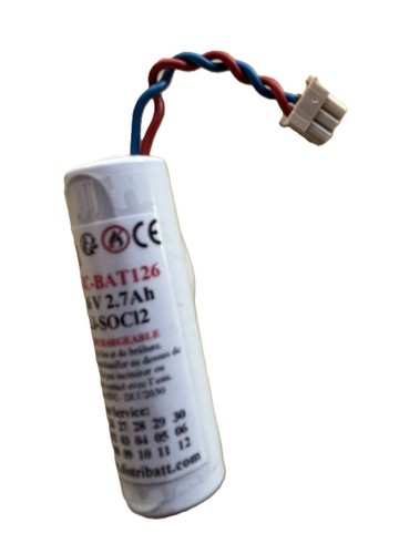 Pile lithium pour alarme - 3.6v,