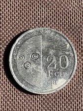 Pièce De Monnaie De 20 F CFF
